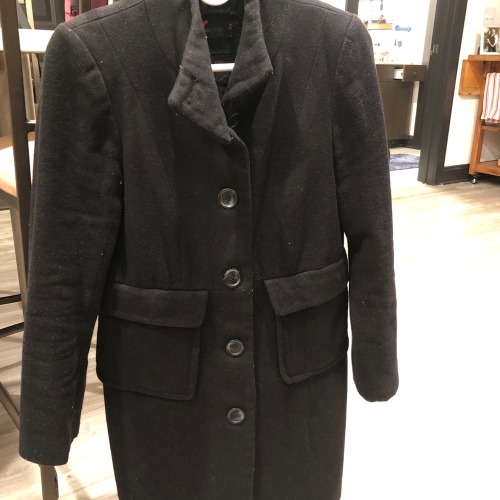 Black Button-Down Jacket - image 2